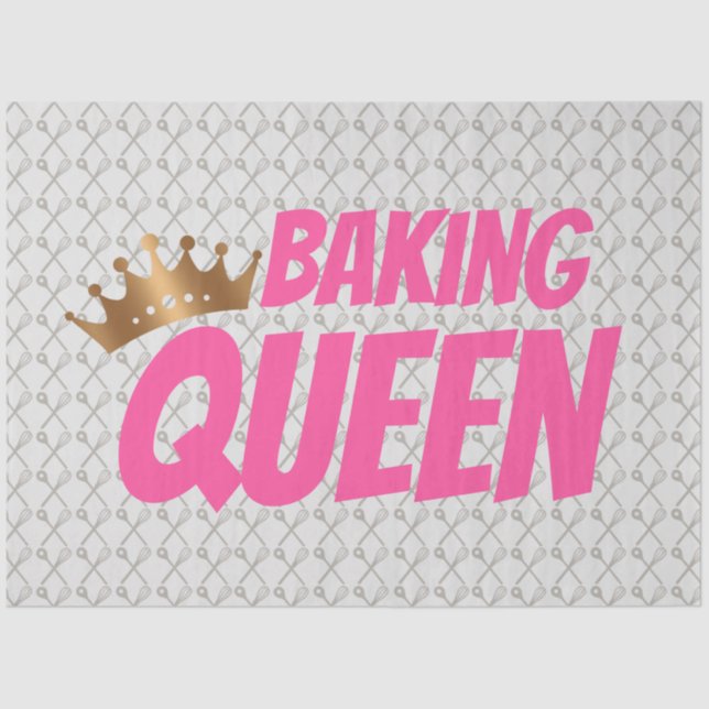 Backen Queen Pattern für Kuchen und Süßigkeiten Li Seidenpapier (Vorderseite)