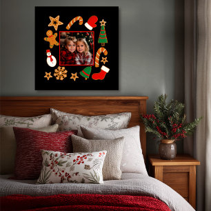 Backen Sie Geister Hell Cookie Benutzerdefiniertes Leinwanddruck