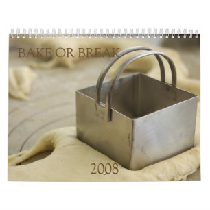 Backen Sie oder brechen Sie Kalender 2008