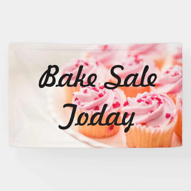 Backen Sie Verkaufs-Geldbeschaffer-Fahne Banner (Horizontal)