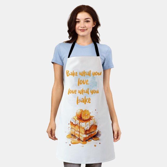 Backen Sie, was Sie Liebe Schürze (Getragen)