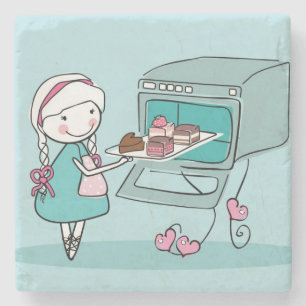 Backen Steinuntersetzer