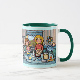 Backen-Tasse der Mutter Tages Tasse