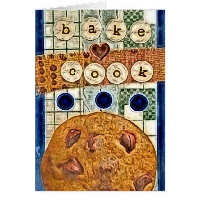 Backen und Cookie-Collage (Vorne)