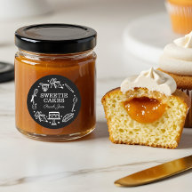 Backen und Kochen schwarz und weiß