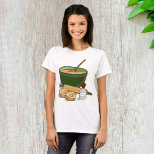 Backen Zimt Rolls Frauen T-Shirt