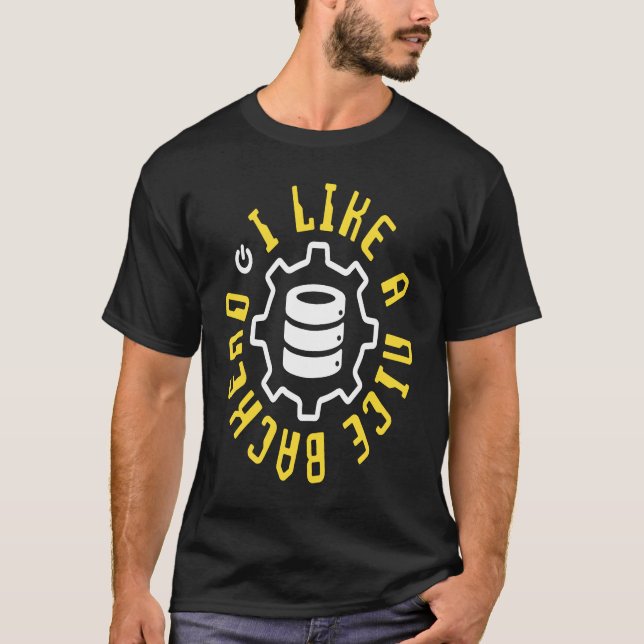 Backend-Softwareentwickler  IT-Computer-Ingenieur  T-Shirt (Vorderseite)