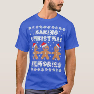 Backend Weihnachten Erinnerungen Lebkuchen Männer  T-Shirt