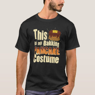 Backendes Pfannkuchen-Kostüm     süßes Pfannkuchen T-Shirt