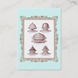 Bäcker, die Art-Geschäfts-Karte des Gebäck-Koch Visitenkarte