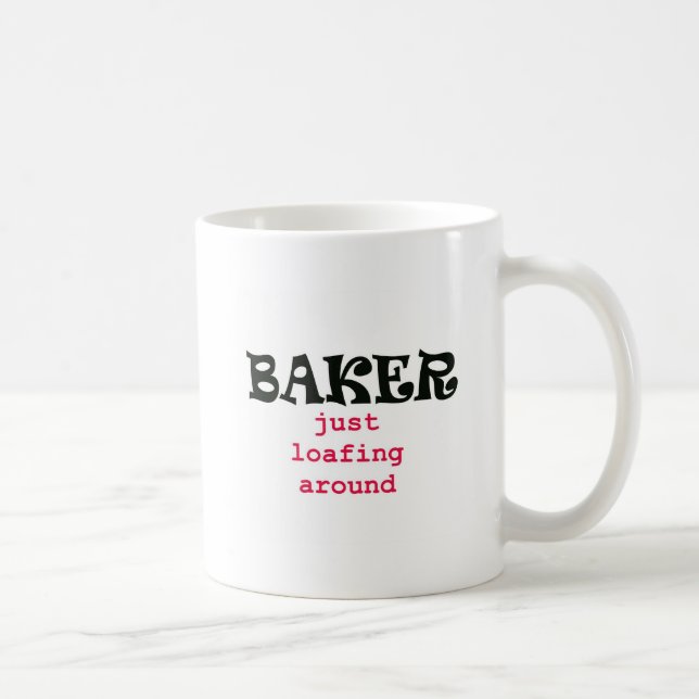 Bäcker - gerade Loafing herum Tasse (Rechts)