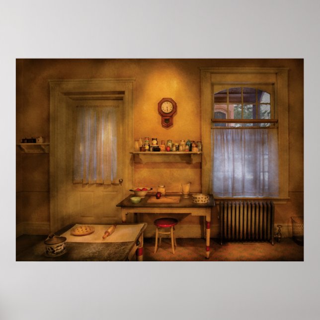 Bäcker - Großartige Küche Poster (Vorne)