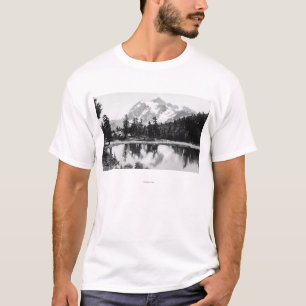 Bäcker-Häuschen-Fotografie Mt. Shuksan und Mt. T-Shirt