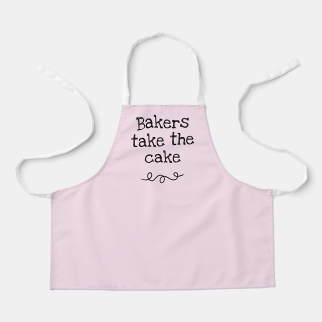 Bäcker nehmen die Schürze von Cake Funny Kids (Vorderseite)