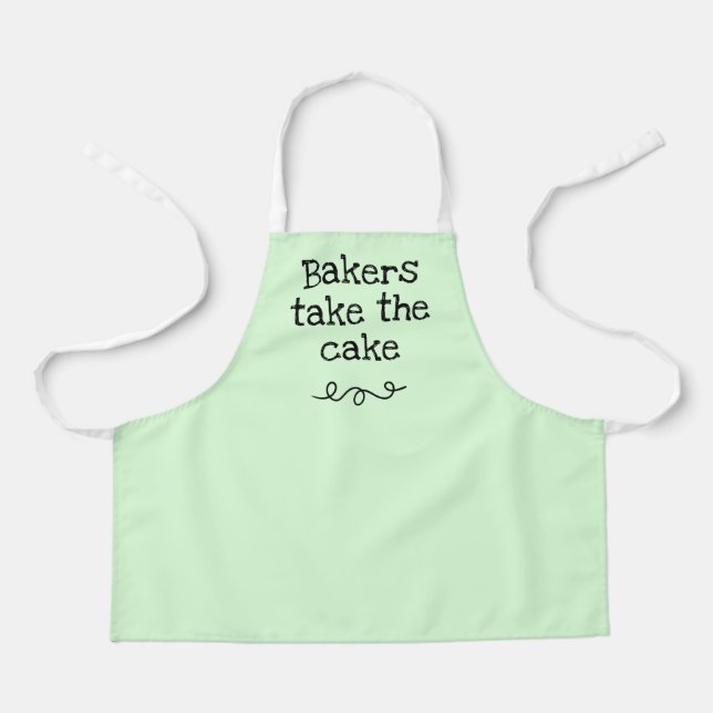 Bäcker nehmen die Schürze von Cake Funny Kids (Vorderseite)
