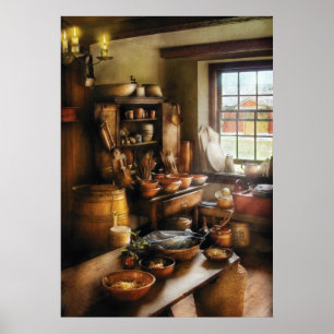 Bäcker - nichts mögen das Zuhausekochen Poster