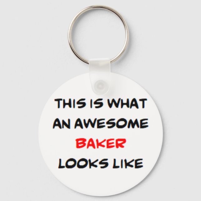Bäcker, phantastisch schlüsselanhänger (Vorderseite)
