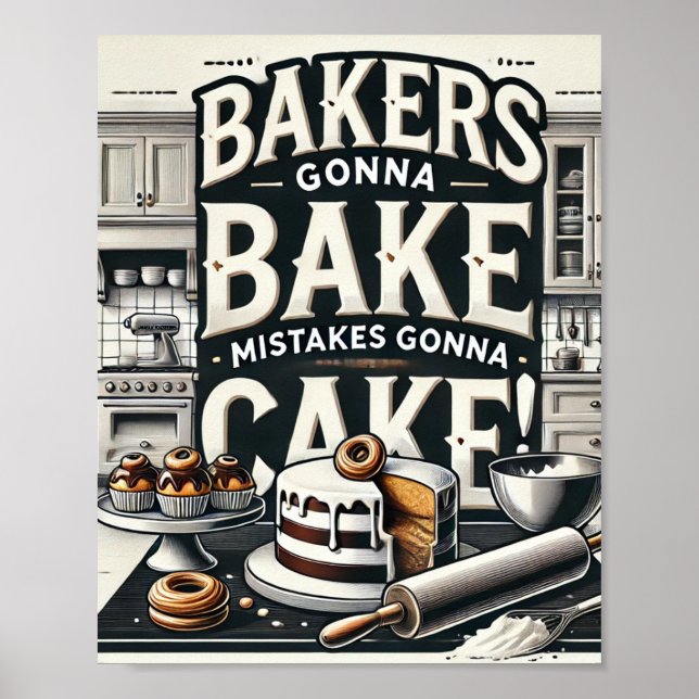 Bäcker Poster (Vorne)