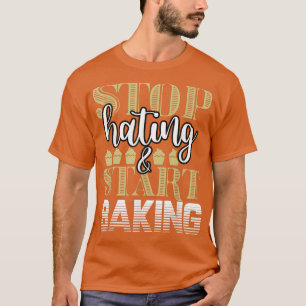 Bäcker stoppen Hass Start Backpulver T-Shir T-Shirt