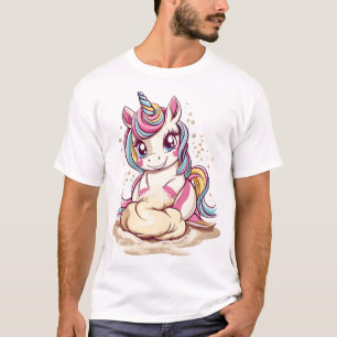 Bäcker Teig Einhorn (1) T-Shirt
