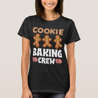 Bäcker Weihnachts Cookie Crew Familienbackteam Gi T-Shirt