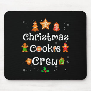 Bäcker Weihnachtsplätzchen Crew Familie Backteam H Mousepad