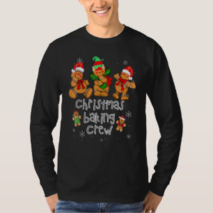 Bäcker Weihnachtsplätzchen Crew Familie Backteam S T-Shirt