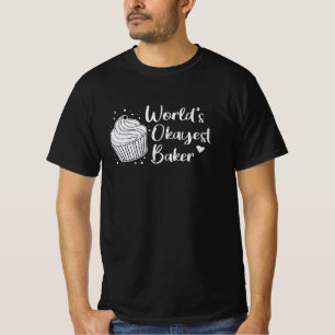 Bäckerei Backbäckerei Brot Kuchen Geschenk Idee T-Shirt