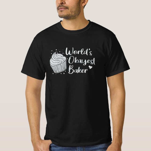 Bäckerei Backbäckerei Brot Kuchen Geschenk Idee T-Shirt (Vorderseite)