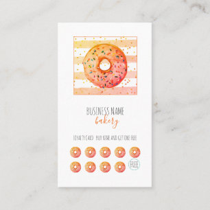Bäckerei Bäckerei Donut Konditorei Koch Loyalität Treuekarte