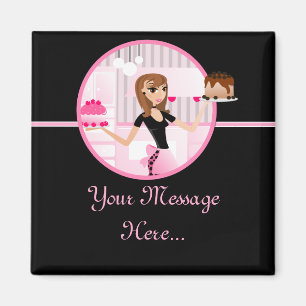 Bäckerei/Bäckerei/Konditorei Koch Frig Magnet Desi