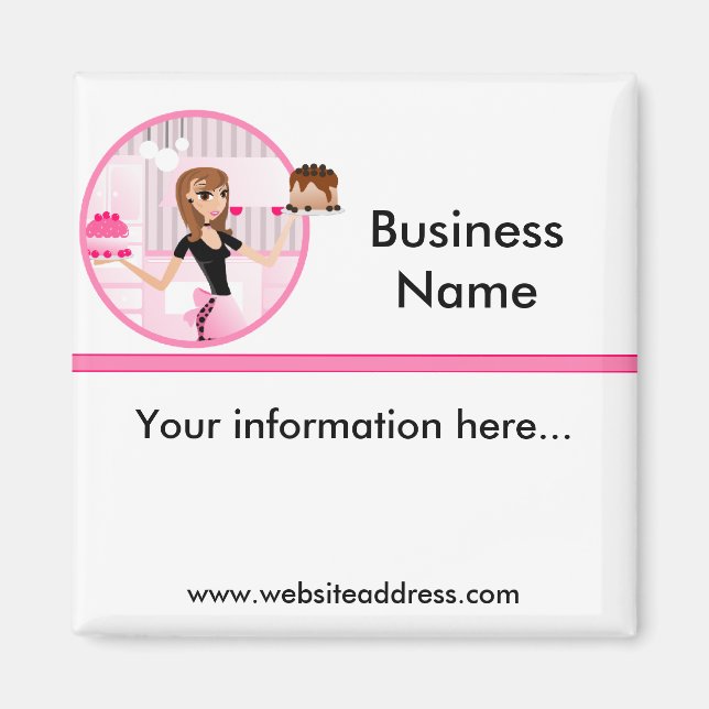 Bäckerei/Bäckerei/Konditorei Koch Frig Magnet Desi (Vorne)