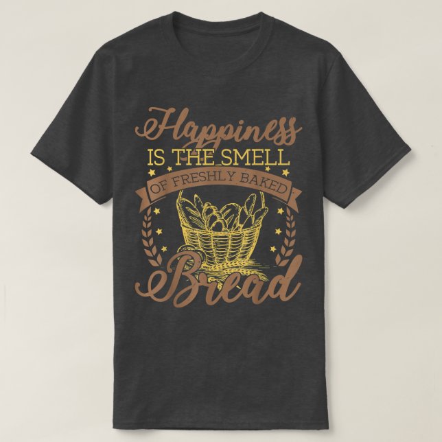 Bäckerei Backwaren Backwaren Backwaren Beruf 129 T-Shirt (Design vorne)