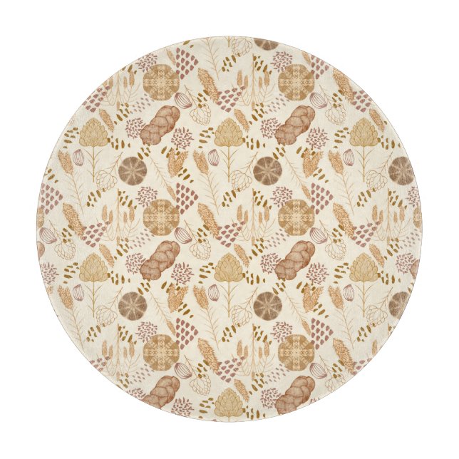 Bäckerei Bliss: Artistisches Brot und Gerste, Beig Schneidebrett (Vorderseite)