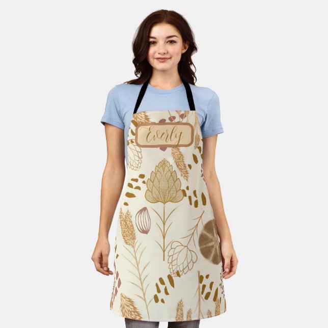 Bäckerei Bliss: Artistisches Brot und Gerste, Beig Schürze (Getragen)