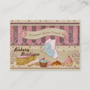 Bäckerei Boutique Patisserie Business Card 2 Visitenkarte