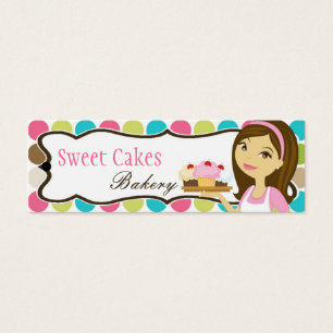 Bäckerei Brunette Baker Cup Produkt-Anhangetikett