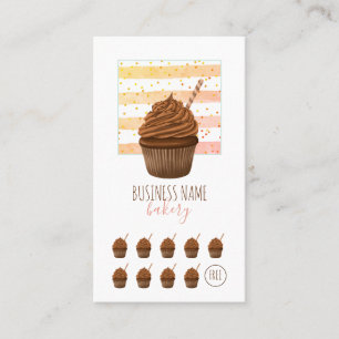 Bäckerei Café Cupcake Bäckerei Konditorei Koch Cat Treuekarte