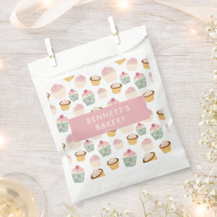 Bäckerei Café Cupcake Geschäftsreise Geschenktütchen