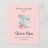 Bäckerei Cake Mixer Wir sind offen Werbeaktion