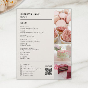 Bäckerei Cupcake Torten Shop Menü Geschäft