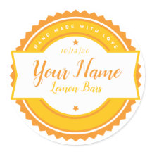 Bäckerei Etikett Küchenaufkleber