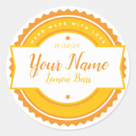 Bäckerei Etikett Küchenaufkleber Runder Aufkleber