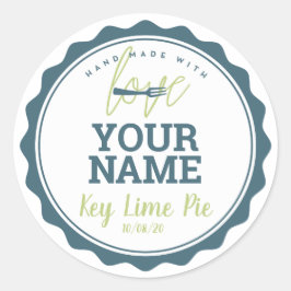 Bäckerei Etikett Küchenaufkleber Runder Aufkleber