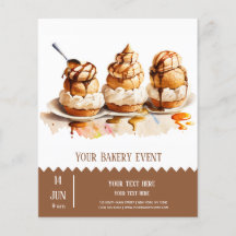 Bäckerei Flyer