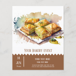 Bäckerei Flyer