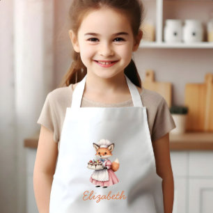 Bäckerei Fuchs Cute Personalisiert Kinderschürze