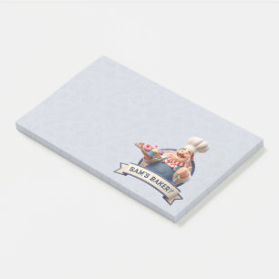 Bäckerei Geschäft Konditor Desserts Süßigkeiten To Post-it Klebezettel