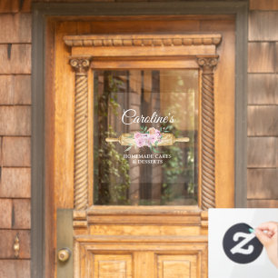 Bäckerei-Geschäftsfensterfolie Fensteraufkleber