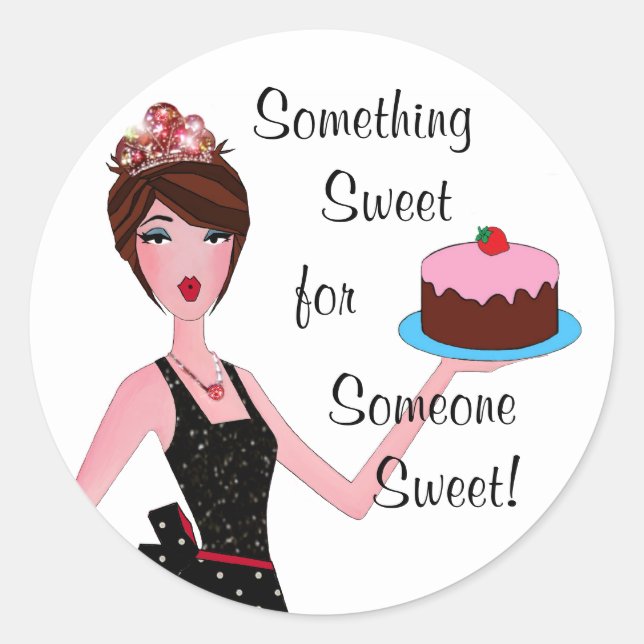 Bäckerei Geschenketiketten und Aufkleber (Vorderseite)